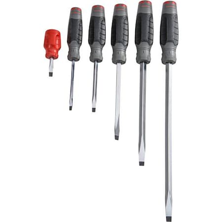 Proto 6 Piece Slotted Screwdriver Set J1206SSF